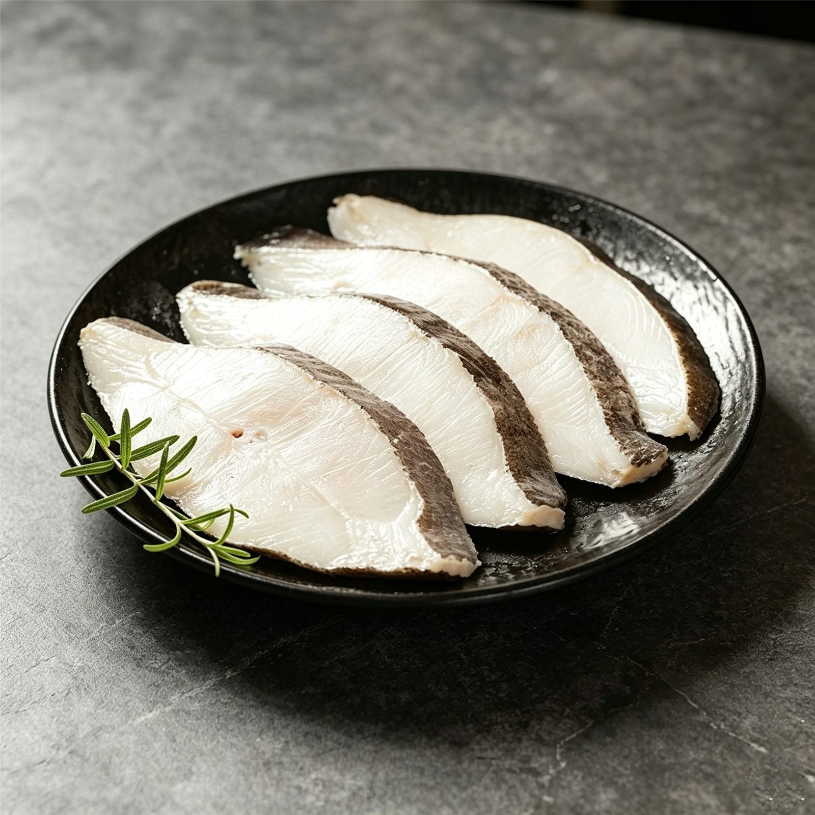 Frozen Flounder Middle Cut, Halibut Fillets 500g